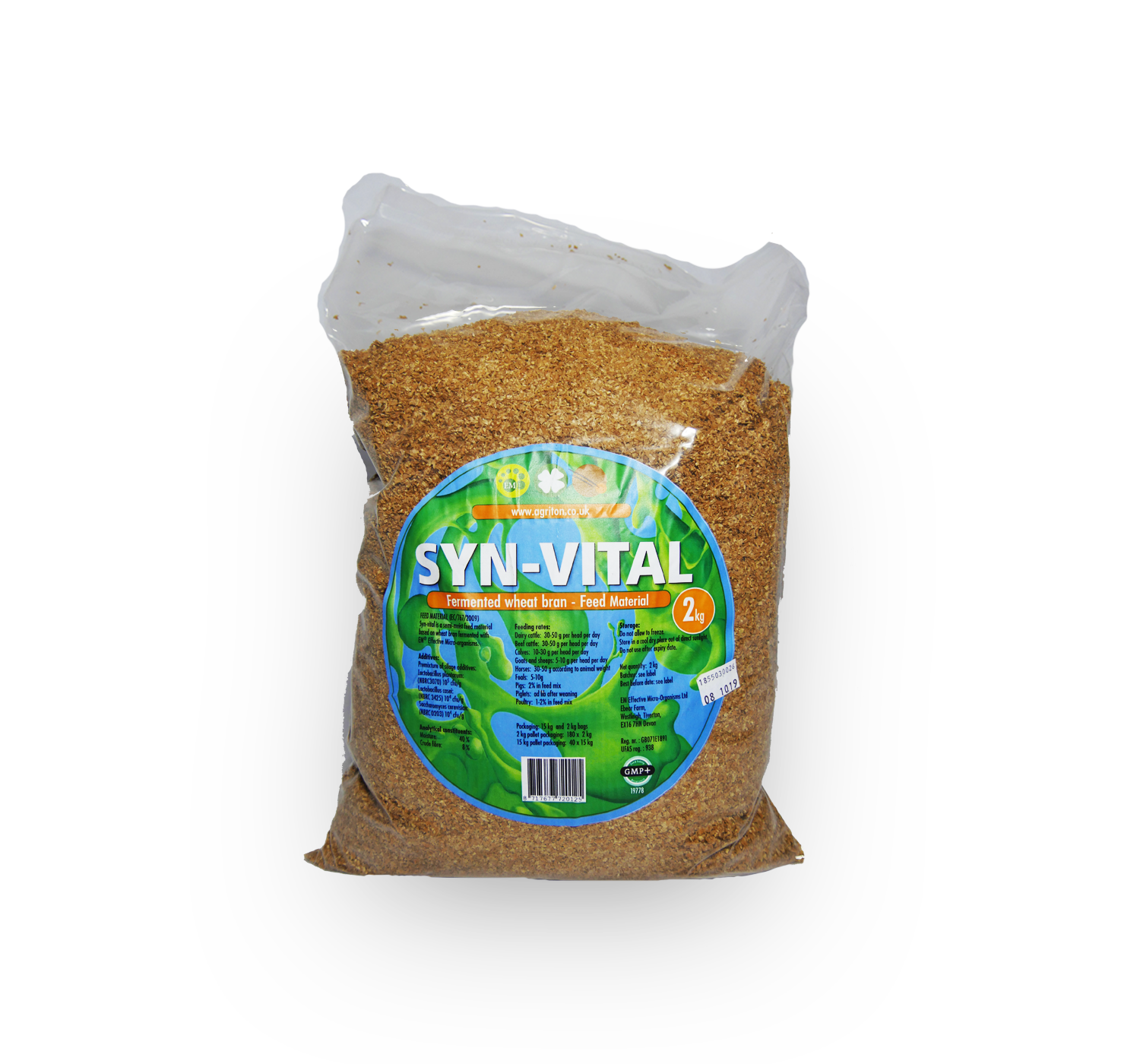 Syn-Vital EM Wheat Bran Animal Feed Additive from £