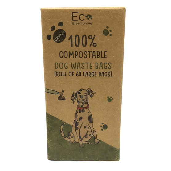 Compostable Dog Waste Bags x 60
