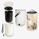 Designer Bokashi Kitchen Bucket in Vanilla 9.6 Litres additional 1