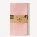 Wild & Stone Organic Cotton Tea Towels - Set of 2 - Rose additional 1
