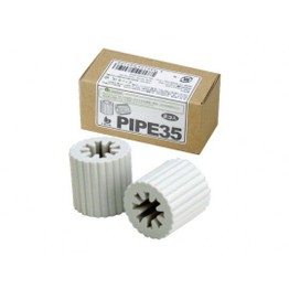 Ceramic Grey Pipes 35mm (Pack of 2)
